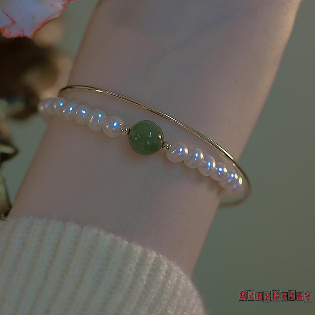 Vòng Tay Chuỗi Hạt Ngọc Trai May Mắn Cho Nữ