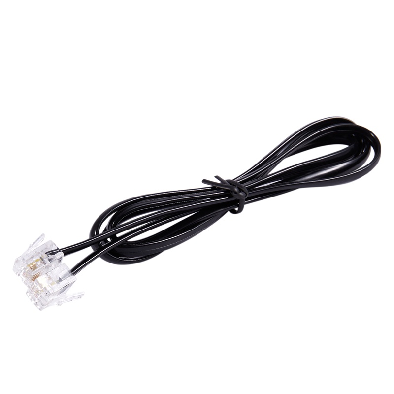 Dây cáp điện thoại RJ11 6P4C ADSL em dài 1m
