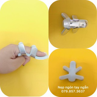 Nẹp Nhôm Ngắn 4 Chấu - 1 bộ 10 cái