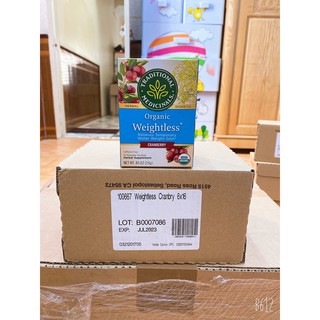Trà hỗ trợ giảm cân Organic Weightless Cranberry