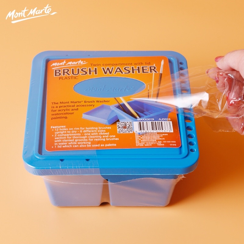 Xô Rửa Cọ và Cắm cọ vẽ cao cấp Mont Marte
