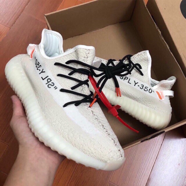 [ FREESHIP ] - Giầy thể thao yeezy off sữa