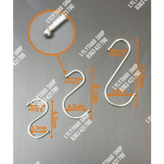 Móc inox chữ S