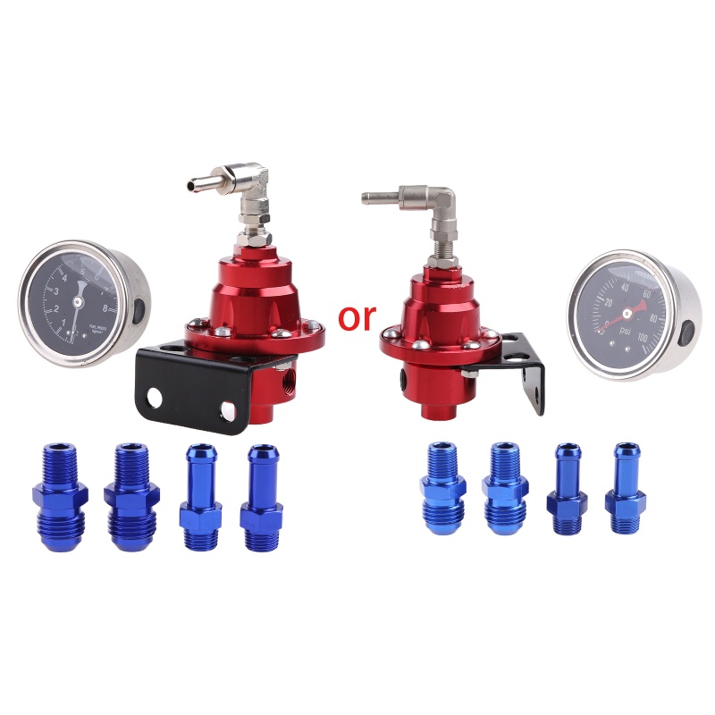 Bộ Dụng Cụ Điều Chỉnh Áp Suất Nhiên Liệu Thông Dụng Kèm Đồng Hồ Đo Lắp Đặt