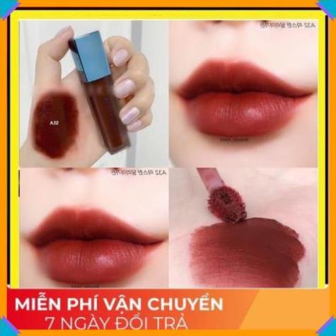 🎁NEW🎁 Son Black Rouge A32 Màu Đỏ Gạch Nâu ⚡️𝐅𝐑𝐄𝐄 𝐒𝐇𝐈𝐏⚡️ Hàng Handmade | Thế Giới Skin Care