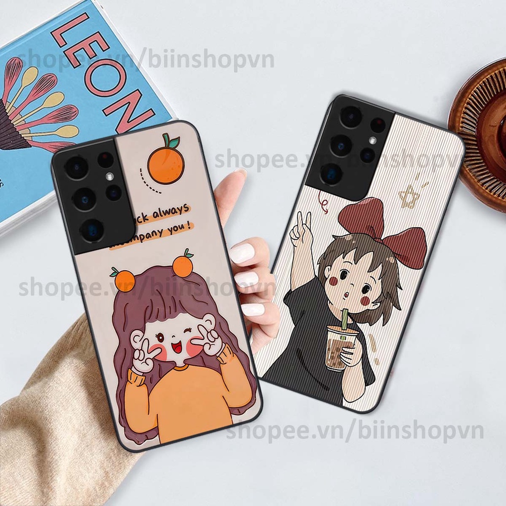 Ốp Samsung S21 Ultra in hình baby siêu dễ thương, ngộ nghĩnh đáng yêu