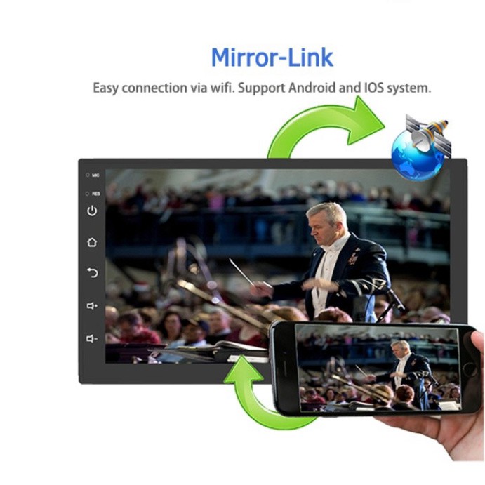 Sản Phẩm Màn hình DVD Android loại 9-10 inch Wifi, 4G cao cấp dùng cho tất cả các loại xe ô tô LV–AD900 2+32