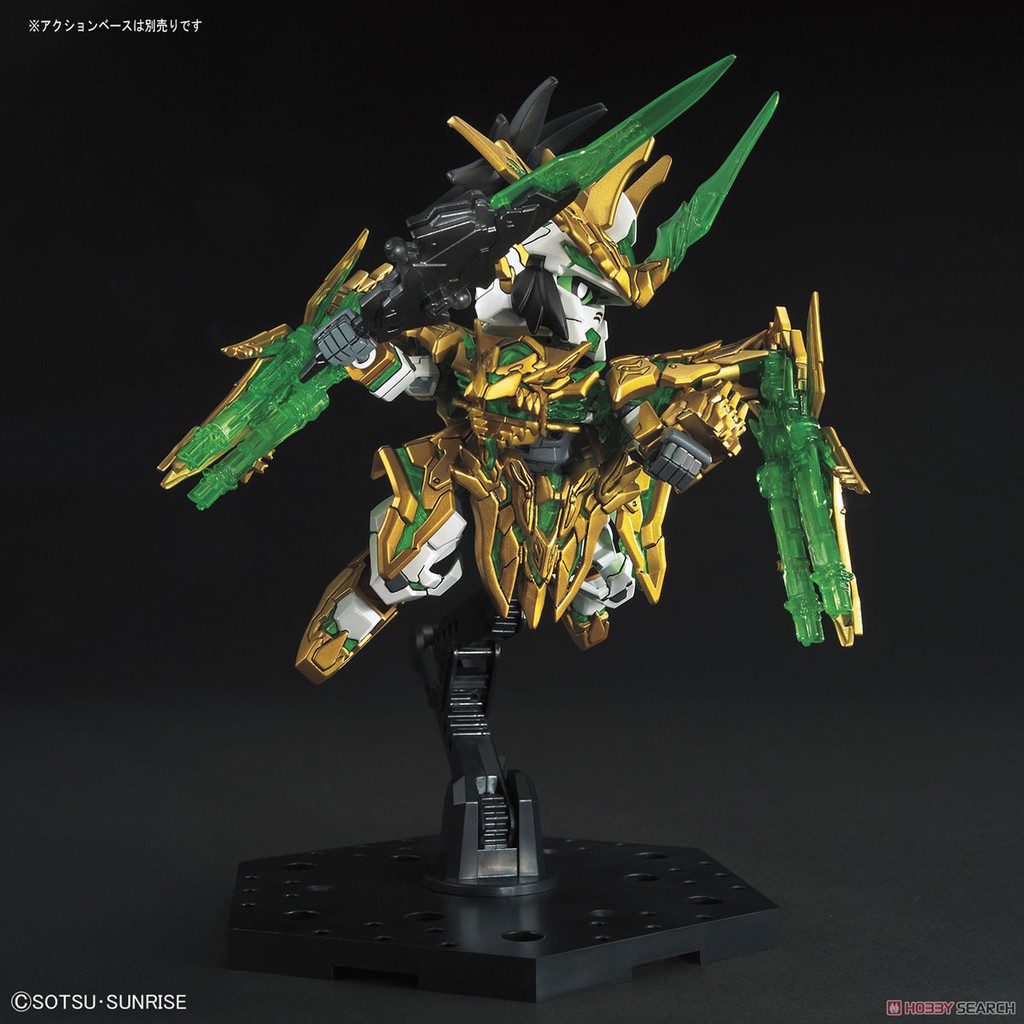 Mô hình lắp ráp Gundam SD Tam Quốc Lưu Bị - Long Xian Liu Bei Unicorn cực đẹp