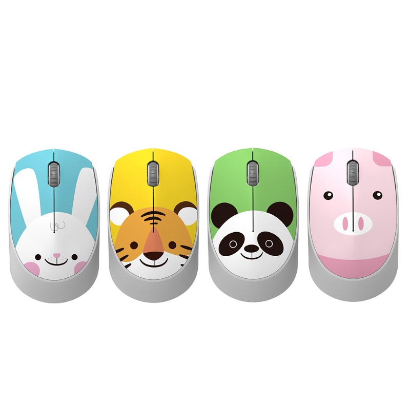 Chuột Quang Không Dây Mini Hình Hoạt Hình Dùng Chơi Game