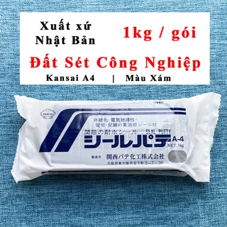 Đất sét công nghiệp Seal Putty A4 (Gray) Kansai A4 Nhật Bản đất sét chống chuột bịt trám lỗ hở tủ điện, đường điện lạnh