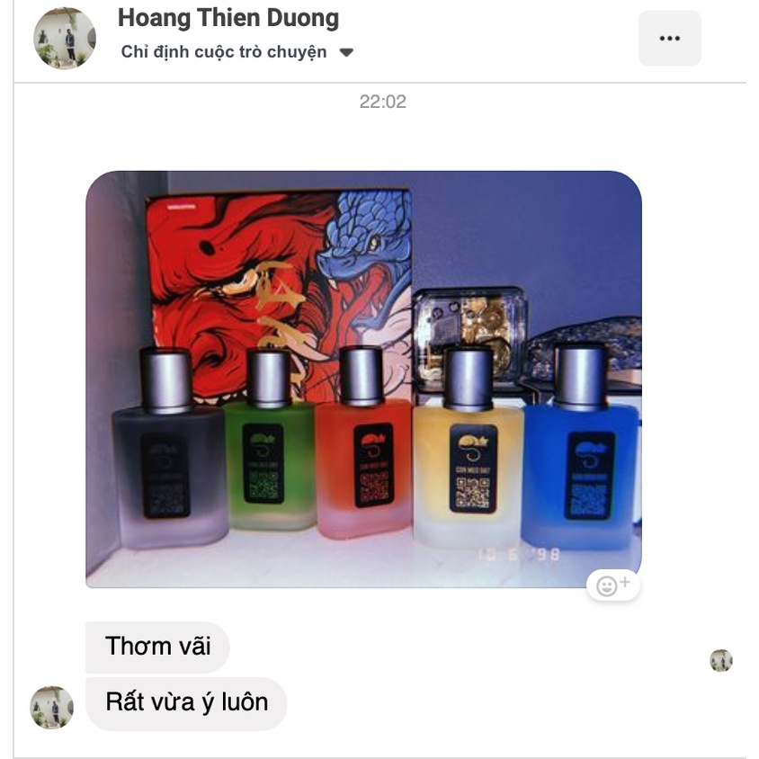 NƯỚC HOA HANDMADE GENTLEY - GREENLIFE(Feedback KH đính kèm) | BigBuy360 - bigbuy360.vn