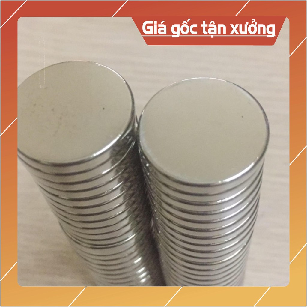 [Xả Kho Giá Xưởng] 10 viên nam châm 20x3mm, loại nam châm trắng đất hiếm lực hút mạnh
