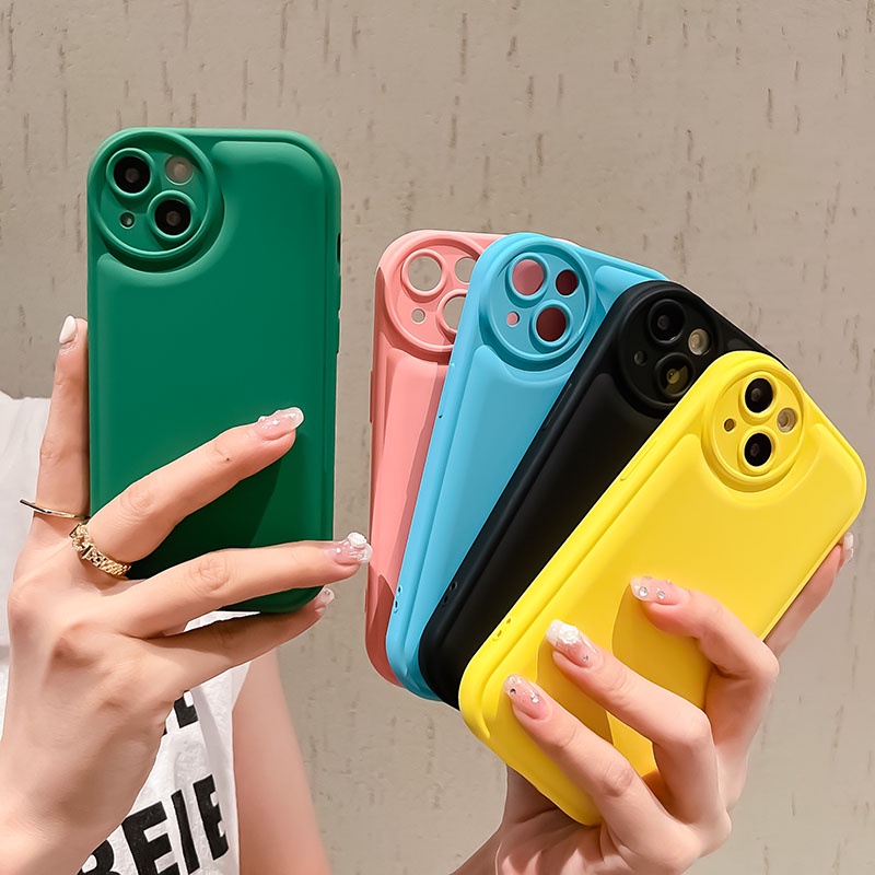 Ốp Điện Thoại Silicon Có Đệm Khí Chống Sốc Cho iPhone 13 11 Pro Max XR X XS Max i13 i11 Pro ixr ixs ix
