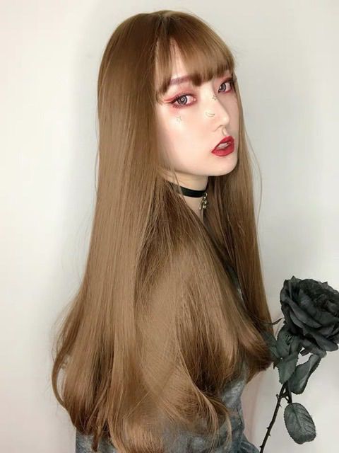 Tóc giả nguyên đầu  FREESHIP  nguyên đầu cúp đuôi z7006