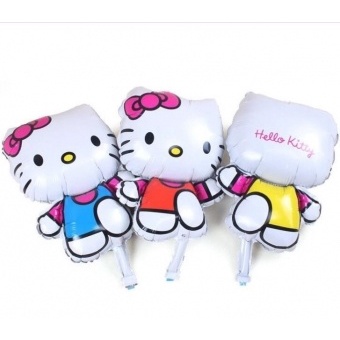 BÓNG NHÔM KITTY SIZE TRUNG VÀ NHỎ (40CM-60CM), BÓNG KIẾNG MÈO HELLO KITTY CHO CÁC BÉ GÁI YÊU THÍCH KITTY ÔM CHỤP HÌNH