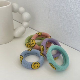 Set cột tóc mặt cười Modleaf Hihi tie set Hàn Quốc