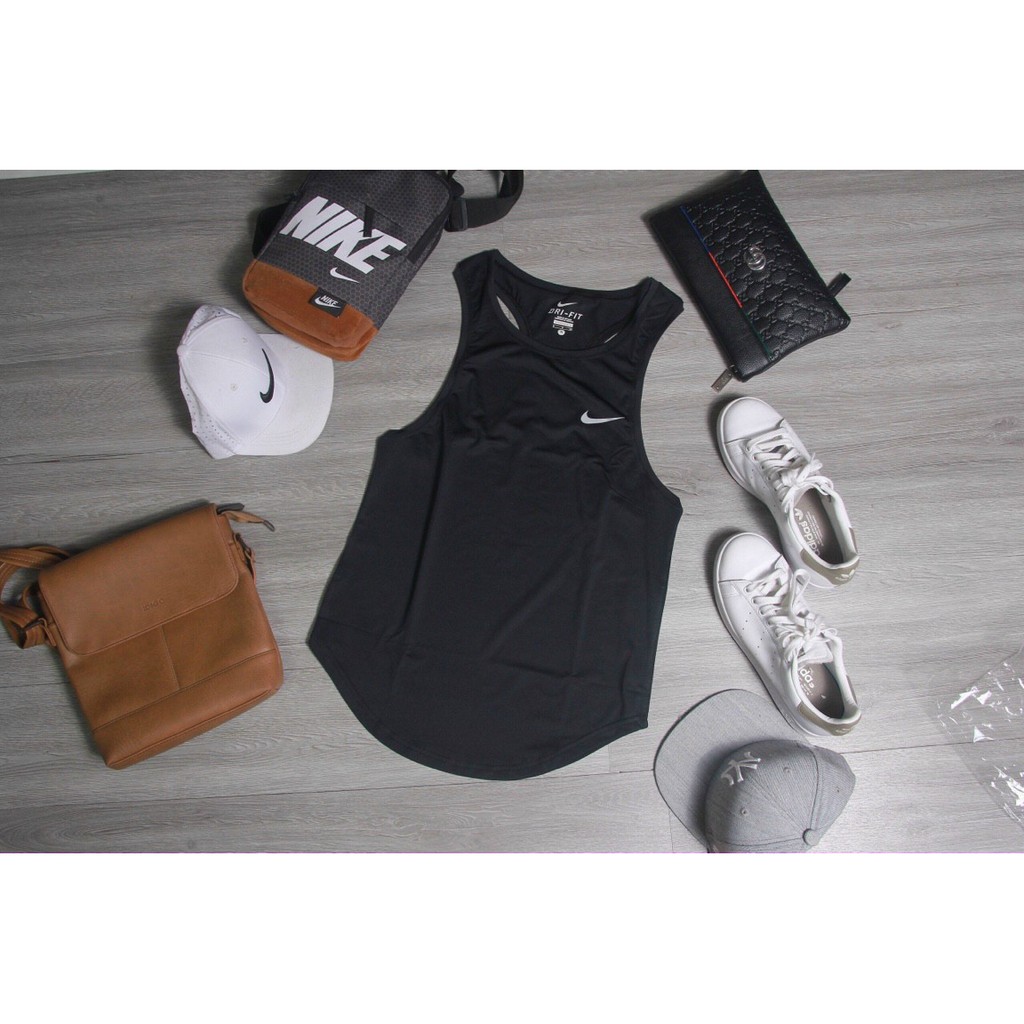 Áo Tanktop Gym Nam Ni.ke - Vải Mát Co Giãn 4 Chiều