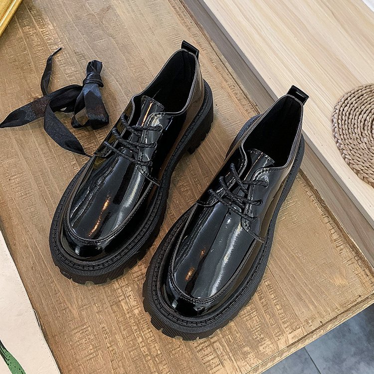 Giày Nữ Vải Da Cột Dây Xinh Xắn