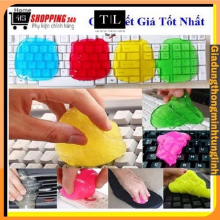 🔥Rẻ Vô Địch🔥, Gôm Dính Bụi Silicon, Mềm Dẻo Dính Hút Bụi Vệ Sinh Nội Thất Xe Hơi Ô tô Bàn Phím-Gel Lăn Làm Sạch Đa năng