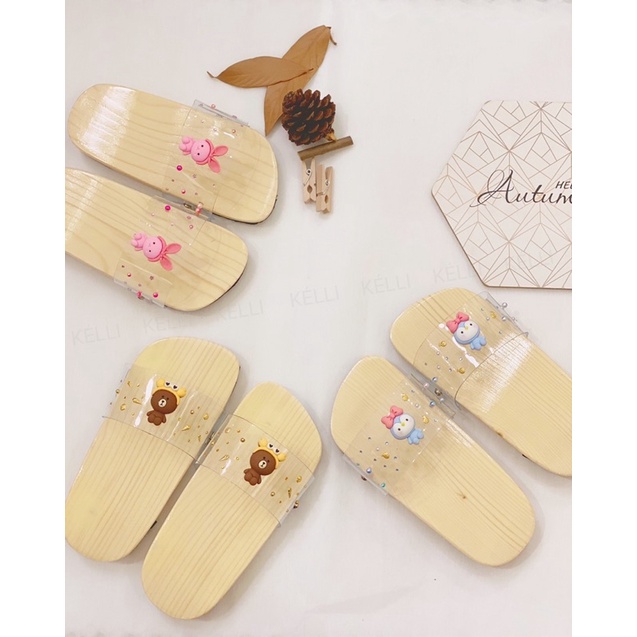 Guốc gỗ siêu đáng yêu