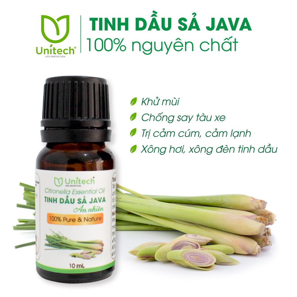 TINH DẦU SẢ JAVA AN NHIÊN 10ML CÓ GIẤY KIỂM ĐỊNH