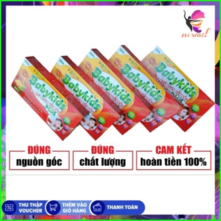 5 BabyKid plus ăn ngủ ngon yến sào giúp bé ăn ngon miêng, ngủ ngon giấc, tăng cân, tăng chiều cao, tăng đề kháng