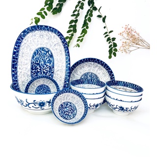 [Bán lẻ rẻ như bán buôn] Sỉ 2 chiếc đĩa cạn 7 (809) đường kính 18cm