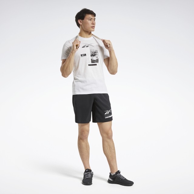 Áo Thun Thể Thao Nam Reebok Tập Luyện TS 60/40 Graphic Tee Q4 FU2907