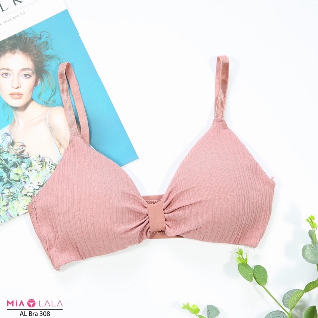 Áo Bra Gân Tăm Thắt Nơ Chất Đẹp 9932
