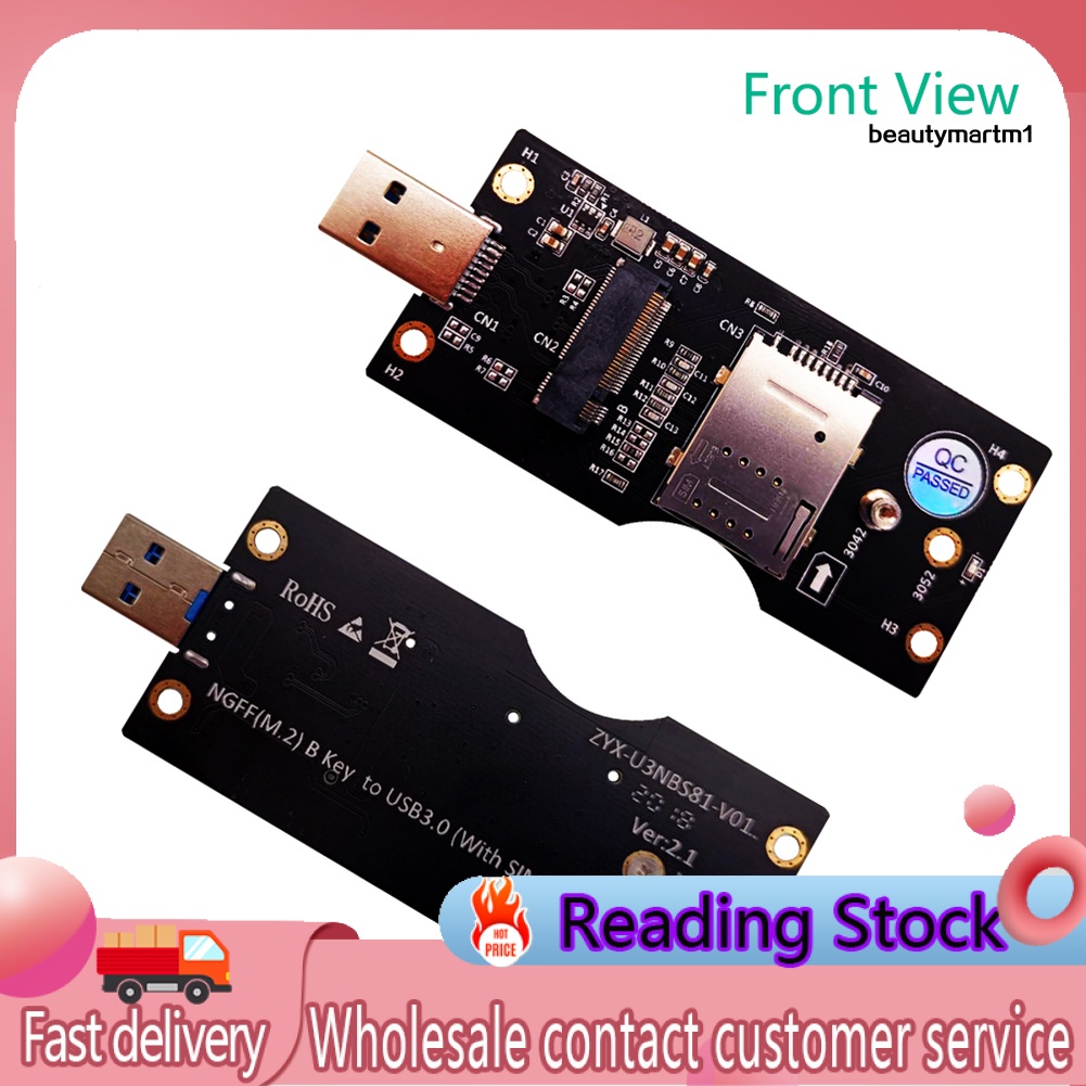 Đầu Chuyển Đổi Thẻ Nhớ M.2 Key B Sang Usb 3.0 Cho Pc Laptop