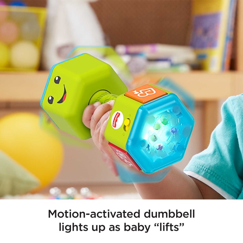 FISHER PRICE TẠ XANH LỤC LẠC HỌC ĐẾM.