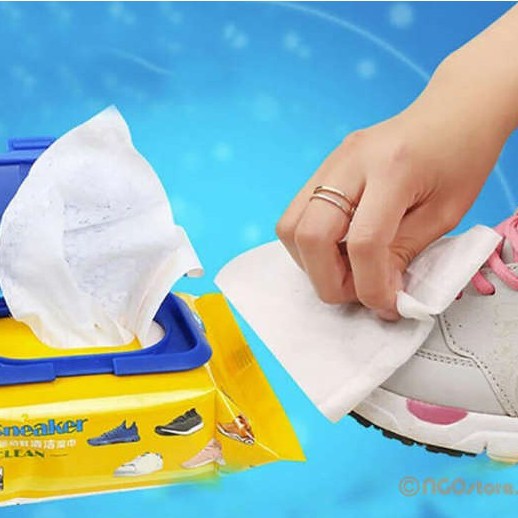 Khăn Giấy Lau Giày Sneaker Thần Thánh Bịch 30 Tờ