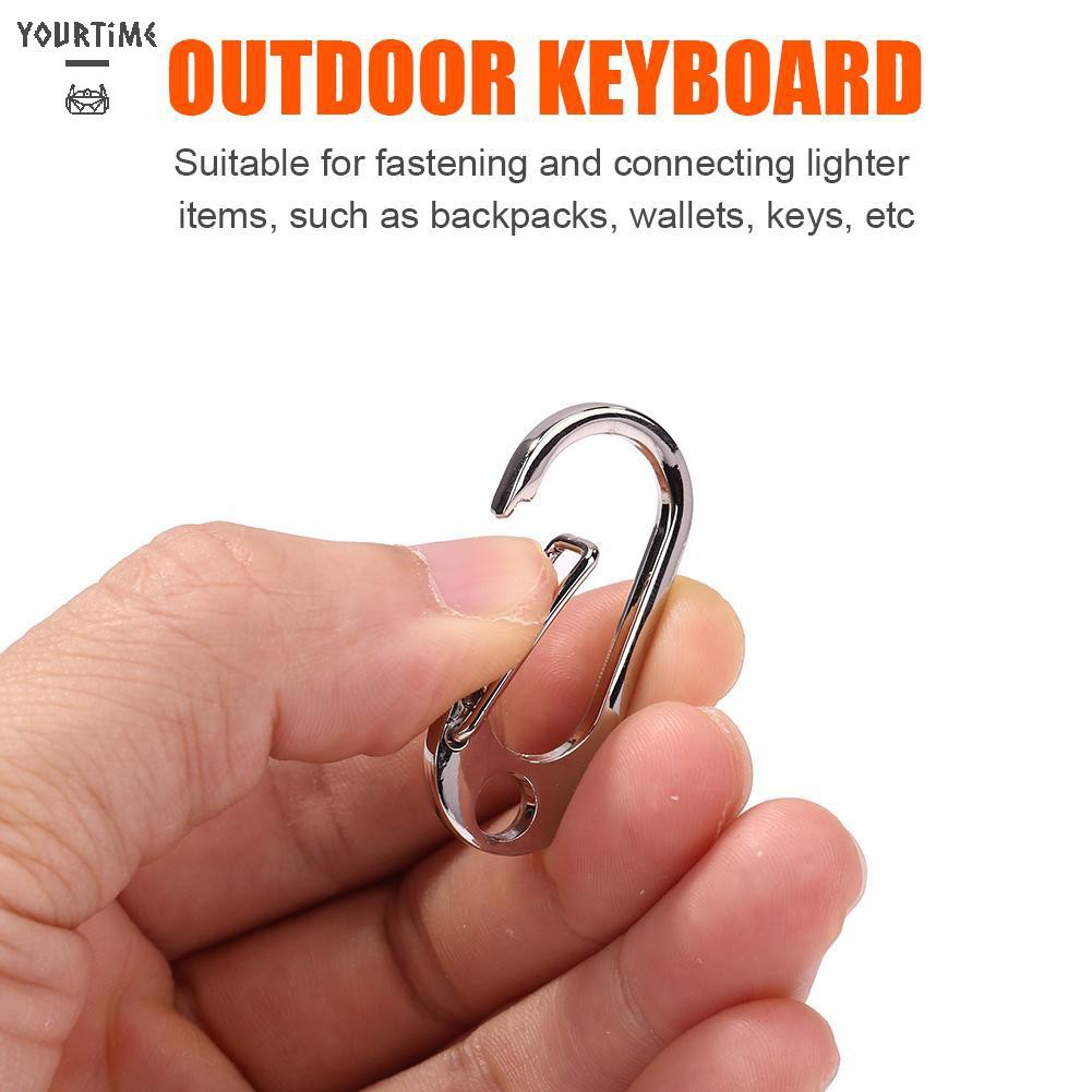 Móc Khóa Sinh Tồn Đa Năng Bằng Hợp Kim Kẽm