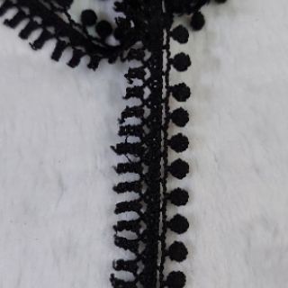 Ren chỉ màu đen size 1.8cm _5cm(dây 3m/12k)