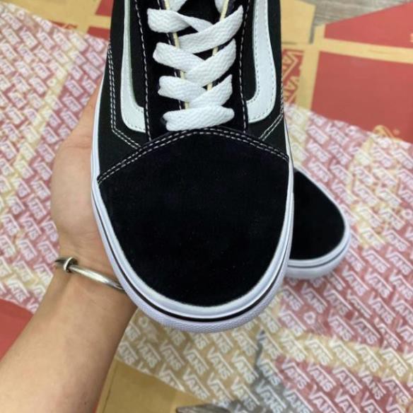 Giày thể thao giày vans old skool ❤ full box bill ❤ giày VANs vault đen đủ size nam nữ