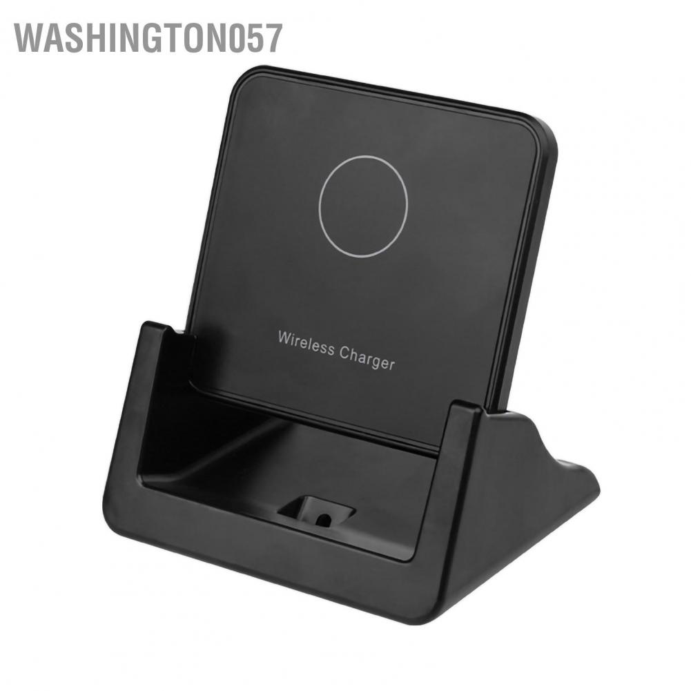 Hàng Hot Bộ sạc không dây Đế sạc điện thoại 15W Hỗ trợ máy tính để bàn nhanh cho iPhone Hàng giao ngayWashington057