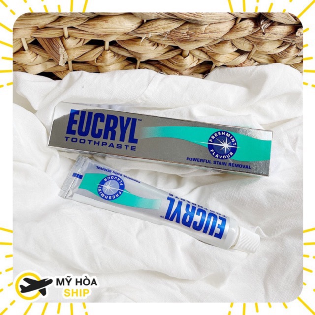 Kem đánh trắng răng Eucryl 50ml