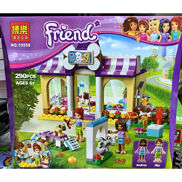 Đồ Chơi Lắp Ráp Lego Friend Cửa Hàng Chăm Sóc Thú Cưng 10558-290 mảnh