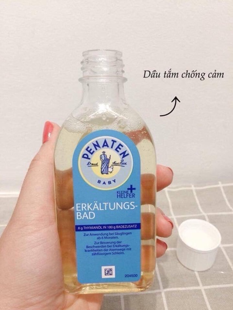 Tinh dầu tắm cảm Penaten Đức 125ml