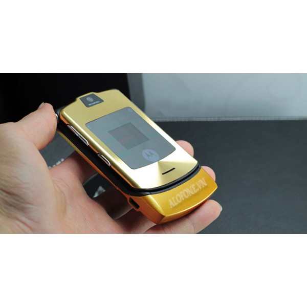 Điện Thoại Motorola V3I Gold Chính Hãng- BH 12 Tháng,Bao Check Toàn quốc - Đủ Phụ Kiện