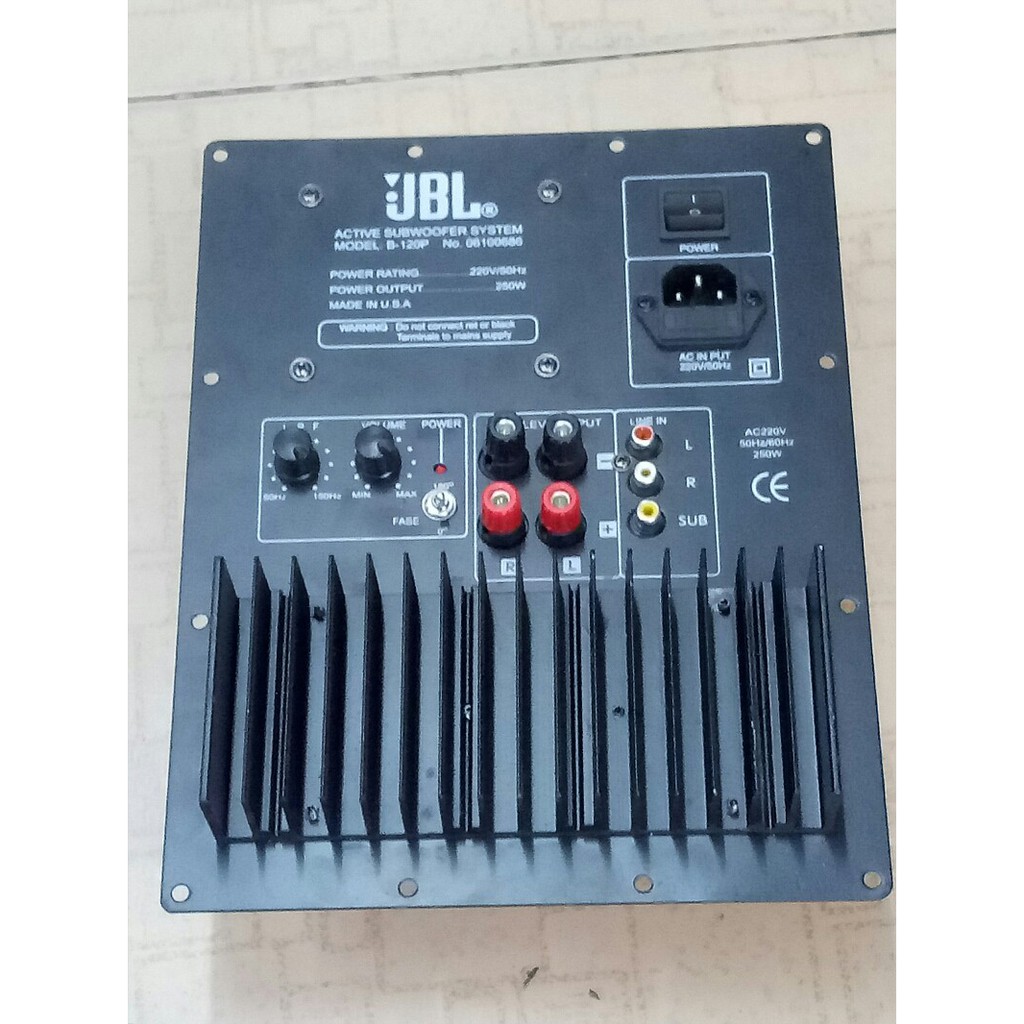 [Mã 11ELSALE hoàn 7% đơn 300K] MẠCH SUB JBL CAO CẤP 250W
