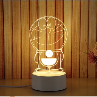 Đèn Led 3D 3 chế độ ánh sáng