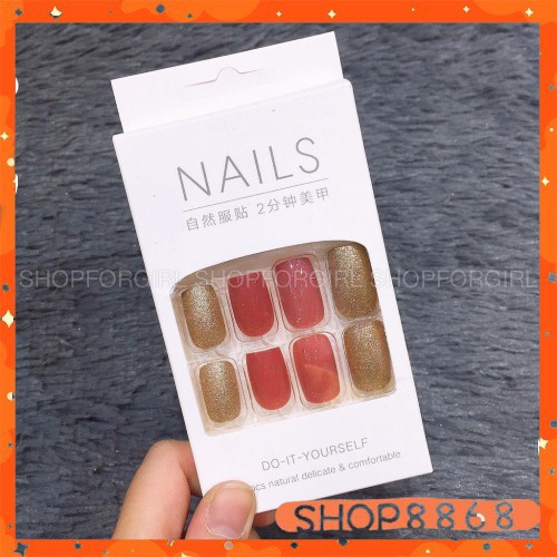 Set 24 nail dán móng nhiều mẫu (VER2)-SHOP8868