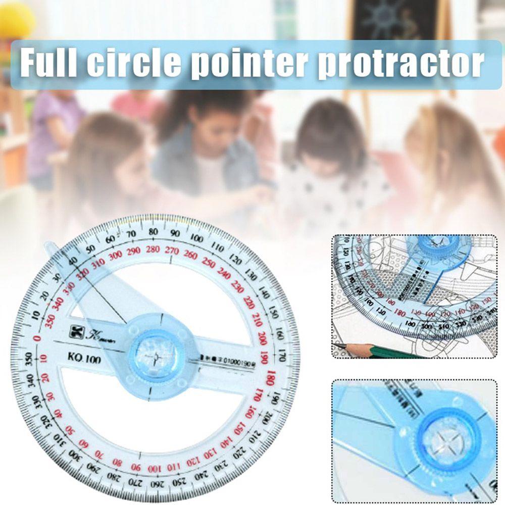 AUGUSTINE Thước Đo Góc Xoay 360 Độ Chuyên Dụng Cho Học Sinh
