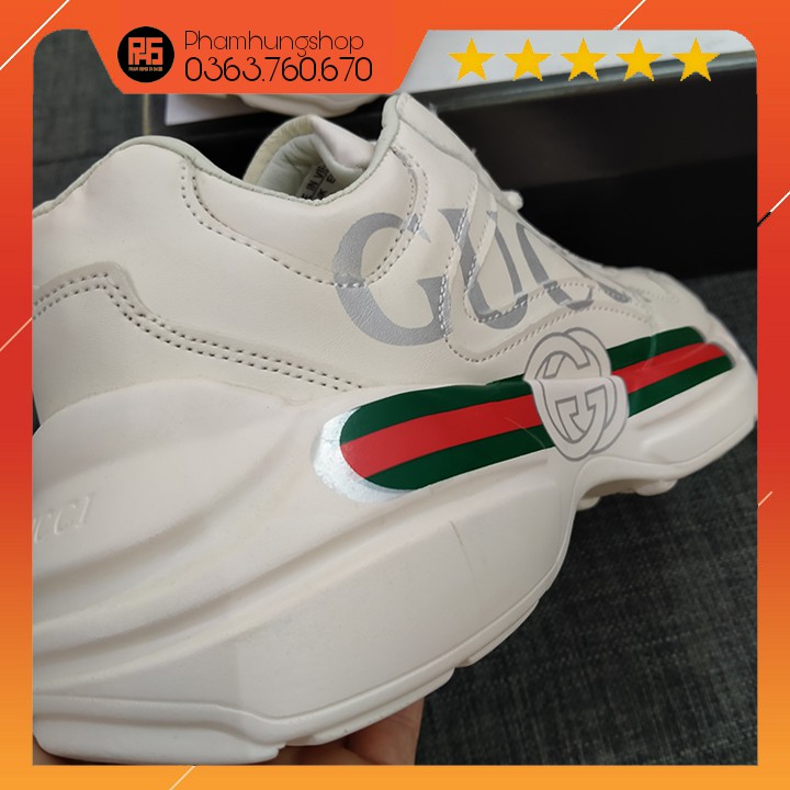 [FREESHIP] Giày thể thao sneaker Gucci kẻ đỏ SIÊU CHẤT HÀNG ĐẸP 🔥 Dễ phối đồ nhất 🍁 Full Box + Full Bill