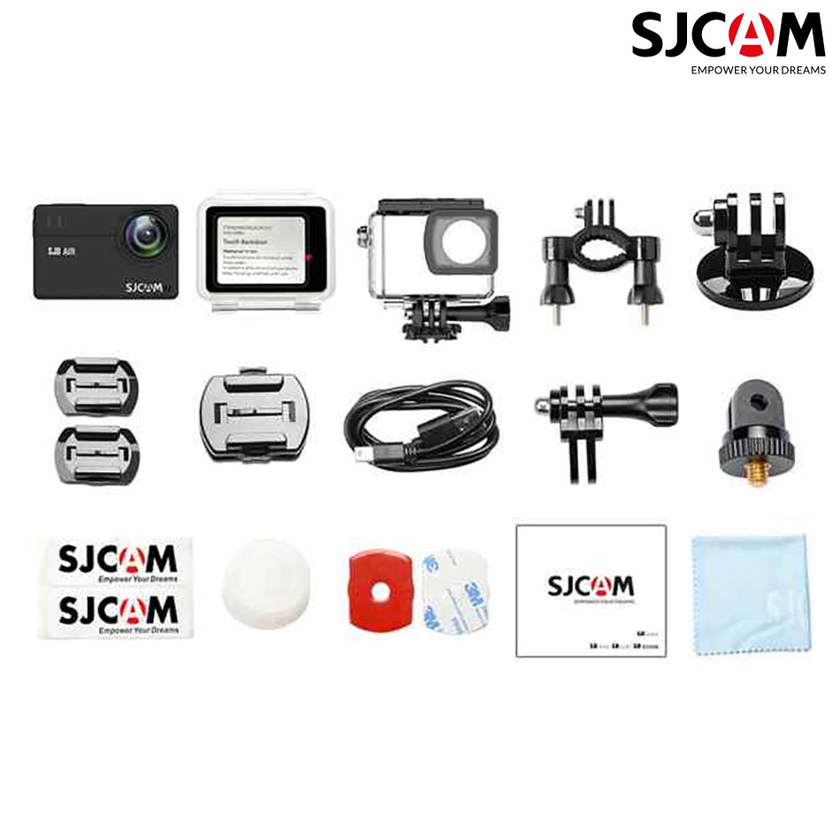 Camera hành trình, máy quay hành động SJCAM SJ8 Pro 4K 60 FPS phiên bản full phụ kiện cao cấp nhất của SJCAM