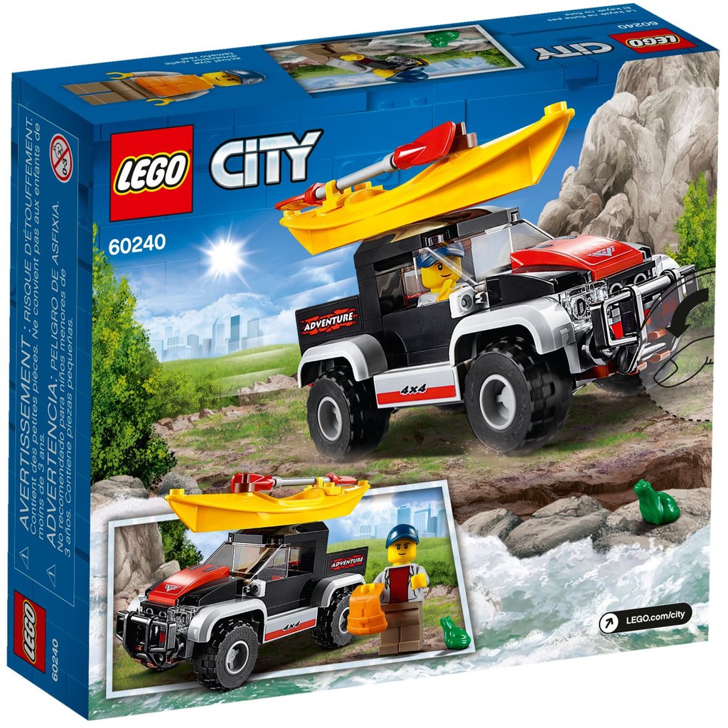 LEGO City 60240 - Chuyến Phiêu Lưu Cùng Thuyền Kayak