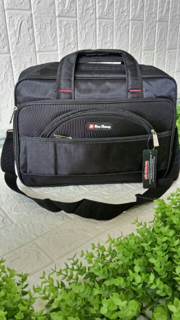 Túi xách quai đeo đựng laptop 15.6 inch, 6 ngăn kt 36x29x7.5cm | BigBuy360 - bigbuy360.vn