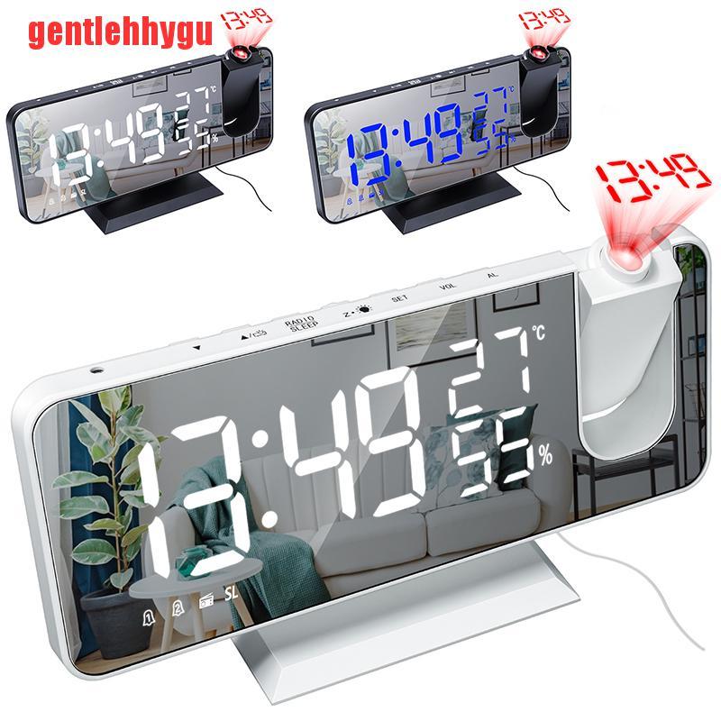 Đồng Hồ Báo Thức Điện Tử Để Bàn Mrosaa LED Kỹ Thuật Số Có Cổng Sạc USB