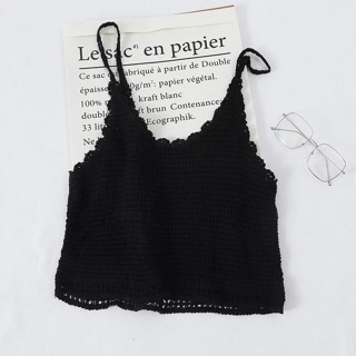 Croptop len đan mùa hè đi biển (HÀNG ORDER)